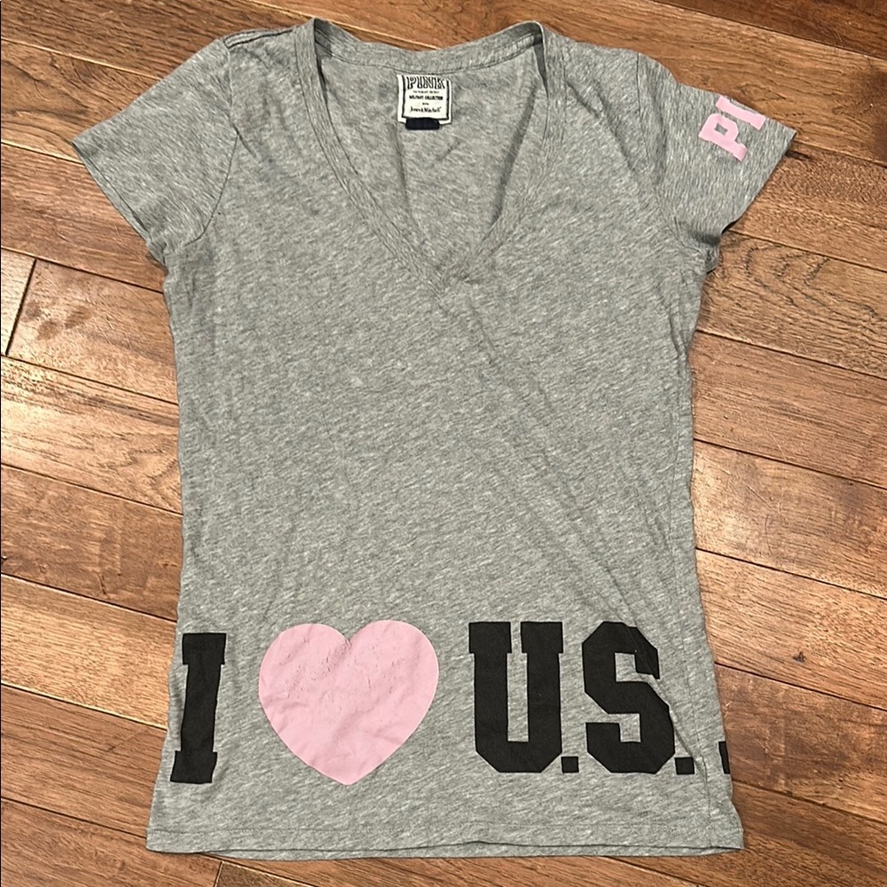 Victoria's Secret Fitted I 💓 US Army Short Sleeve Tee